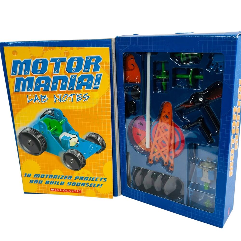 5 for $25| Toys Motor Mania‎ You Build It Electronic Science Construction Kit
